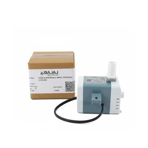 Image of Bajaj Original Submersible Water Pump for Air Coolers | Compatible with Personal & Tower Coolers | Suitable for Shield Series, Glanza, Frio, PMH, Skive, PX97 & NEX Models