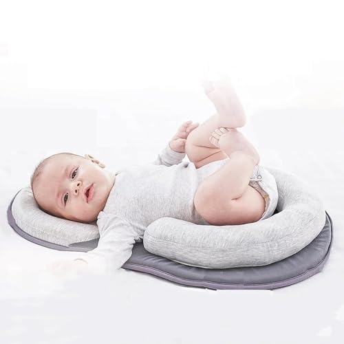 Image of menlexly Portable Sleeper Pillow (Grey,2023)