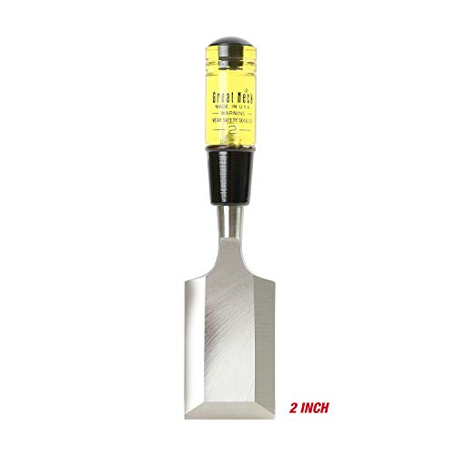 Image of GreatNeck 1049 Professional Quality Wood Chisel, 2 Inch
