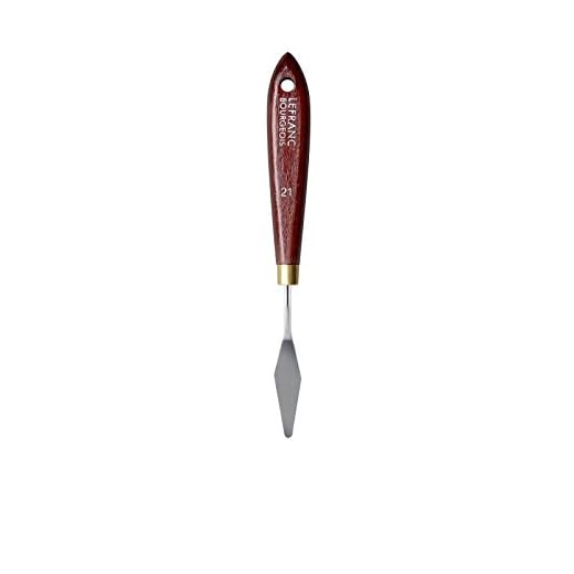 Lefranc Bourgeois Cuchillo de Paleta, Madera, Acero, Multicolor, 2 x 3 x 19 cm