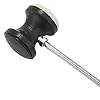 Stainless Steel & Felt Shaft Black Drum Pedal Drum Beater Instrument Accessory Part #2
