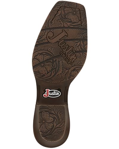 Justin Women's San Jose Western Booties Square Toe - Mj2103-Dk BRN2