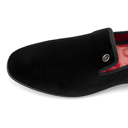Image of Meijiana Mens Loafers Wedding Dress Shoes Slip-On Loafers for Men Tuxedo Suit Shoes