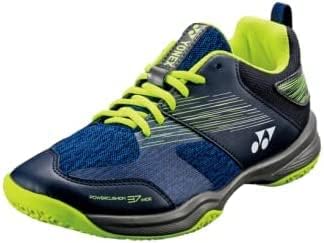 YONEX Power Cushion 37 Wide Badminton Court Shoe (NavyYellow)