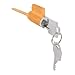 Sliding Door Cylinder Lock, Kwikset/Weiser/Weslock, 5-Pin Tumbler Lock, Keyed Alike, (Pack of 1)