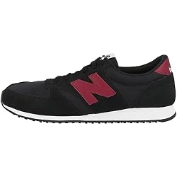 New Balance 420, Zapatillas Hombre, Negro (Black/Burgundy Blk), 42 EU