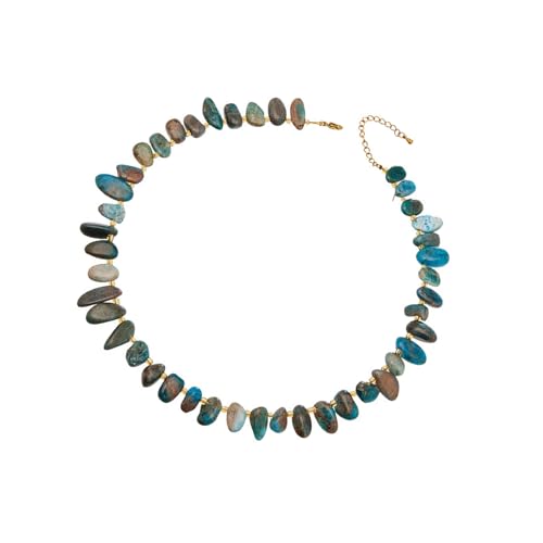Collier de clavicule perles irrégulières idéal pour vos tenues décontractées chic