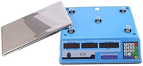 Báscula de Cocina Digital, Báscula digital 30kg / 1g Báscula digital Báscula electrónica de acero inoxidable Báscula informática Báscula de alimentos de cocina de alta precisión Pantalla LCD Función d