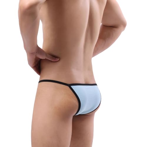 Men's Sexy Low-Waist Breathable Little Triangle Underwear3