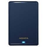 ADATA HV620S Ultra Slim 1 TB USB 3.1 Scratch-Resistant External Hard Drive - Blue (AHV620S-1TU3-CBL)