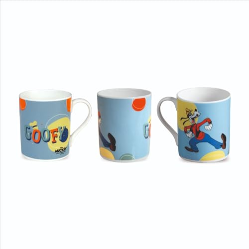 Image of Clay Craft - Official Disney Mugs : Goofy Print, Fine Ceramic Coffee Mug, 360 Ml |Cartoon Character Gift Mug for Kids & Adults | Microwave & Dishwasher Safe