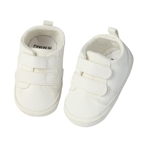Baby Infant Dress Shoes Boys Girls First Walking Non-Slip PU Leather Sneakers Toddler Crib Shoes Newborn Loafers Flats