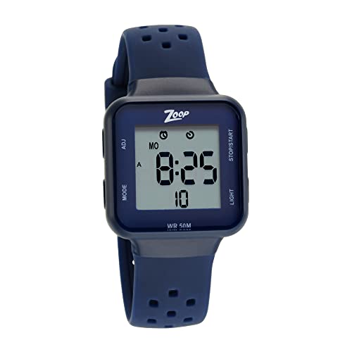 Image of Zoop Kids Unisex Silver Dial Silicone Digital Watch (Not assigned,Not Assigned)