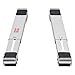 VEVOR Heavy Duty Furniture Appliances Rollers, Extendable Appliance Rollers Mobile Washing Machine Base, Fridge Stand Dolly Movers for Refrigerators, Dryers, Dishwashers, White