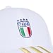 adidas Unisex-Adult Italy Soccer Cap, White/Light Football Gold, One Size