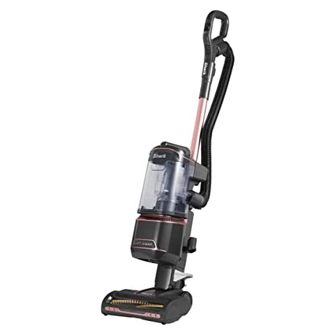 Shark Anti Hair Wrap Upright Vacuum Cleaner [NZ690UKT] Pet Model, Powered Lift-Away, Anti-Allergen, Rose Gold Cover