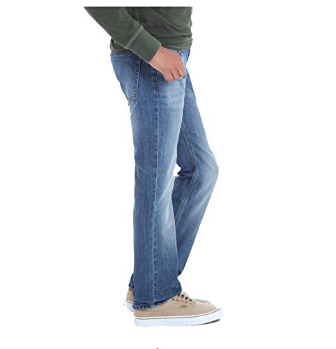Wrangler Boys' 5 Pocket Slim Straight Jeans - Cool Blue (10 Husky)2