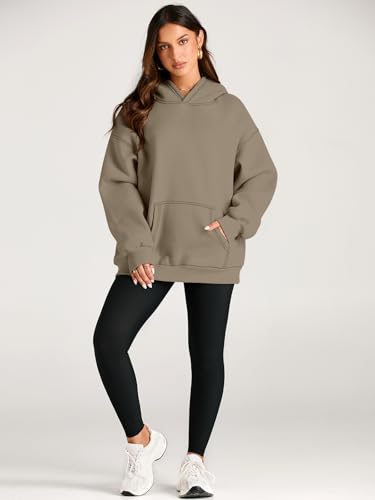 Image of EFAN Women's Hoodies Oversized Sweatshirt Comfort Fleece Sweaters | Cozy Trendy Pullover Hoodies, Sweatshirts with Pockets For Fall & Winter