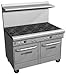 Southbend 4481DC-3TL 48" Ultimate Restaurant Gas Range w/ 2 Non-Clog Burners, 36" Left Thermostatic Griddle, (1) Standard Oven & (1) Cabinet Base
