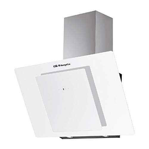 Orbegozo DS 80170 BL – Campana extractora, 69.5 cm, frontal cristal templado, extracción 728.1 m3/h, 4 niveles de potencia, 300 W