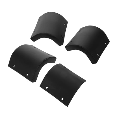 TOYANDONA Hockey Table Edge Guards 4pcs Plastic Protectors for Air Ice Hockey Easy Installation Durable Side Protectors