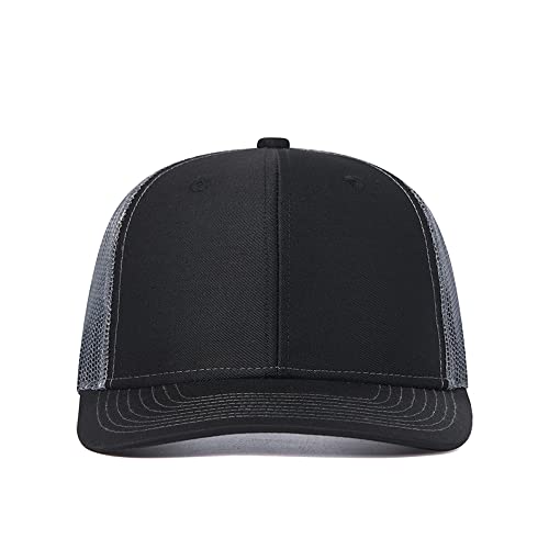 Image of Quanhaigou Trucker Hat - Mesh Snap Back - Unisex Adjustable Baseball Cap - Outdoor Hats for Men Women