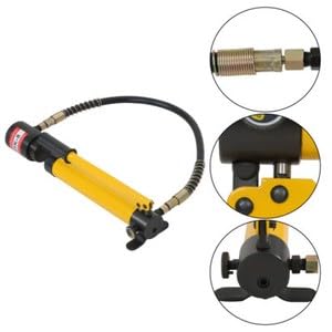 #US 10 Ton 1/2 Inch - 2 Inch with 6 Dies Hydraulic Knockout Punch Driver Tool Kit