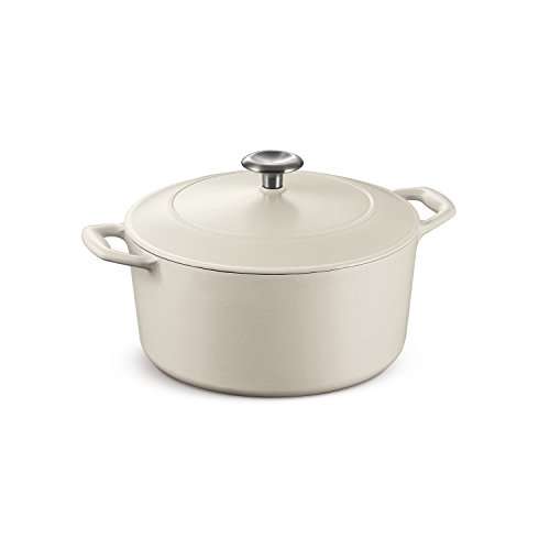 Tramontina Bestow Enameled Cast Iron 5.5-Qt Round Dutch Oven Pot with Lid by Tramontina - Used condition - Image 2