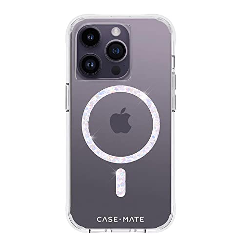 yCase-Matez iPhone 14 Pro p nCubh P[X [RہEϏՌeXg3.0mNA] gEBN _Ch NA Twinkle Diamond - Clear MagSafeΉ CM049200