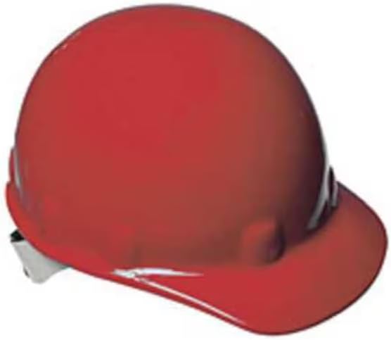 Hard Hat, Thermoplastic, 8 Point Swing Ratchet, Type 1, Class E, Red, Mfr: E2SW15A000-A