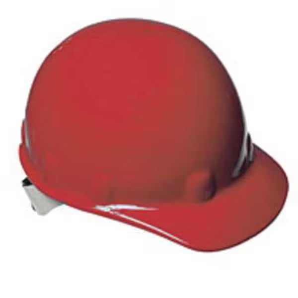Hard Hat, Thermoplastic, 8 Point Ratchet, Type 1, Class E, Red, Mfr: E2RW15A000-A