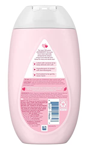 Johnsons Baby Lotion 13.6 Ounce (400ml) (Pack of 3)