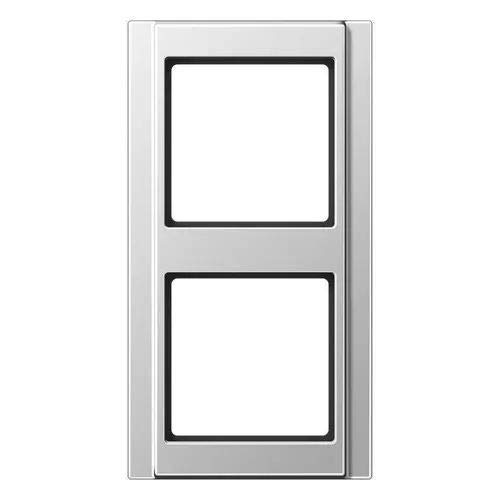 Preisvergleich Produktbild Jung Rahmen A582AL 2fach Aluminium