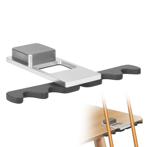 LAKE OF FIRE Pool Stick Holder - Stainless Steel Weighted Base 4-Cue Claw Holder Design, Portable Billiard Cue Organizer for Home Game Rooms