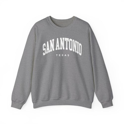 San Antonio Texas Adult Unisex Crewneck Sweatshirt