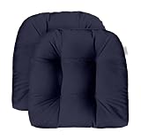 RSH DECOR Sunbrella Tufted Wicker U-Shape Cushions
