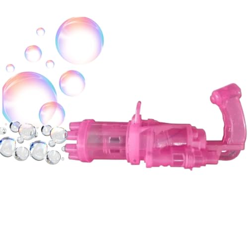 Lança Bolhas de Sabão Divertido Rosa