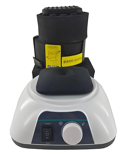 Multi Plate Vortex Shaker Mixer with 8 Modules Operating Mode Touch/Run Speed Range Touch 0-3000 RPM Run 200-3000rpm Brushless Motor