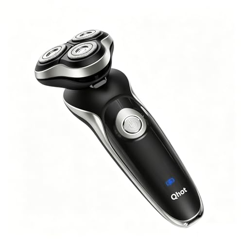Rasoir électrique visage homme idéal pour le rasage humide sous la douche