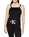 Produktbild Calvin Klein Jeans Damen Milano Logo Strap Camisole Hemd, CK Schwarz, L