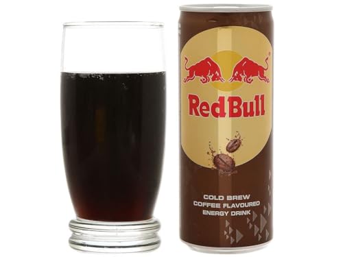 Image of Red Bull Cold Brew Coffee Flavoured Energy Drink, DECADENT, Each 250ml X 6 Cans Limited Edition (Product Of Thailand)