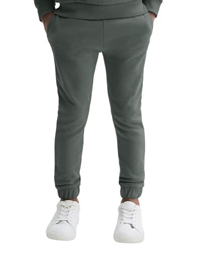 Image of Haloumoning Boys 2 Piece Outfits Sweatsuits Long Sleeve Pullover Hoodie and Sweatpants Tracksuit Set 5-14 Years