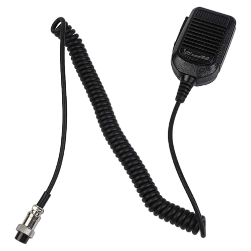 [Ampia lista di compatibilità] Progettato per una vasta gamma di radio tra cui IC-25/28/45/71/718/729/7400/746/756/7600 e molte altre che accettano un microfono a 8 pin; controlla il modello della radio prima di ordinare.