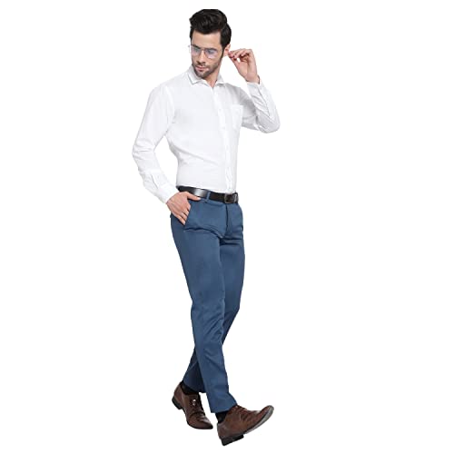 Image of Men Regular Fit Polycotton Trouser Pant's Formal Trouser Casual Trouser Pant