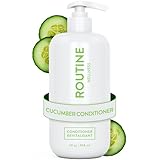 Routine Wellness Anti-Thinning Conditioner – Strengthens, Reduces Breakage & Boosts Volume for Thinning Hair – Safe for Color-Treated Hair – Cucumber 14oz