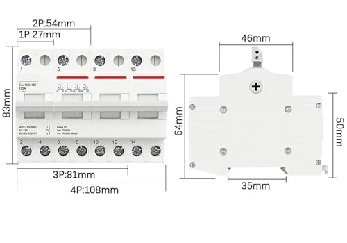 Éviter les courts-circuits avec le sectionneur MTS 2P 125A - 2