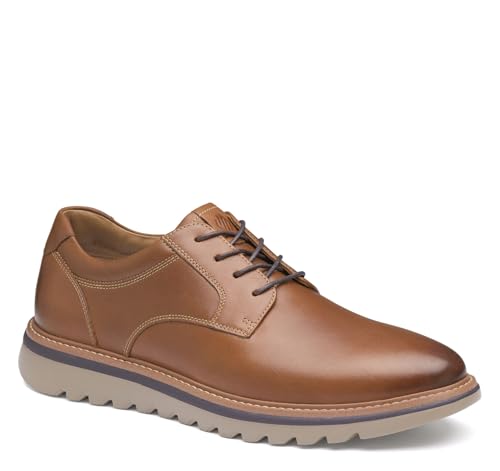 Image of Johnston & Murphy Men's Braydon Plain Toe Dress Casual Shoe