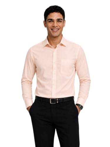 Image of Appel Touch Men's Cotton Blend Formal Shirt Full Sleeves