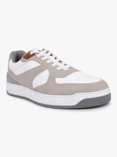 Image of Cantabil Casual Sneaker Shoes for Men l Lightweight & Comfortable with Cushioned Insole Polyurethane (PU) Upper TPR Sole Lace-Up Closure