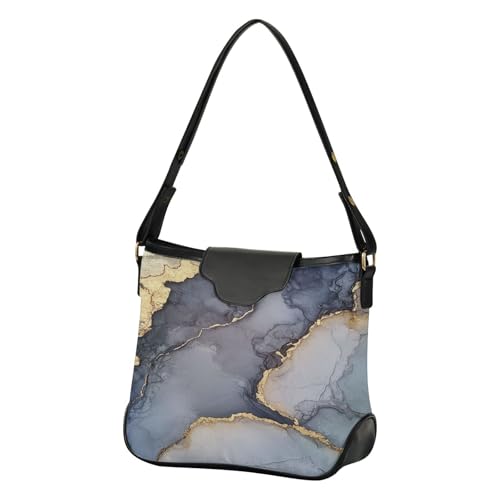 Sac à main tendance marbre gris pour voyage et week-end